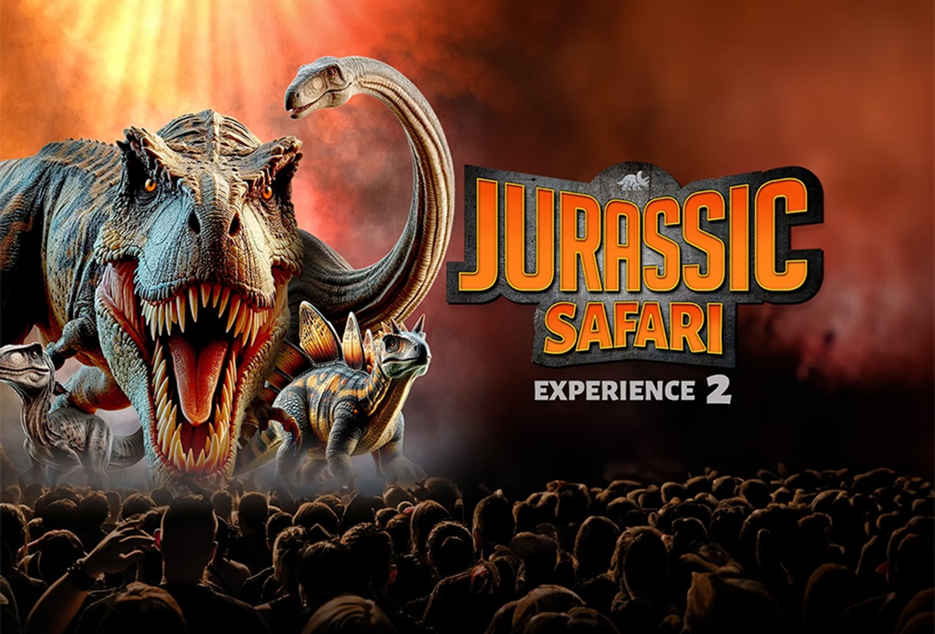 Jurassic Safari Experience estreia no Rio de Janeiro