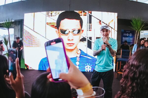 MC Hariel fez listening party de seu novo álbum na Cidade da Música