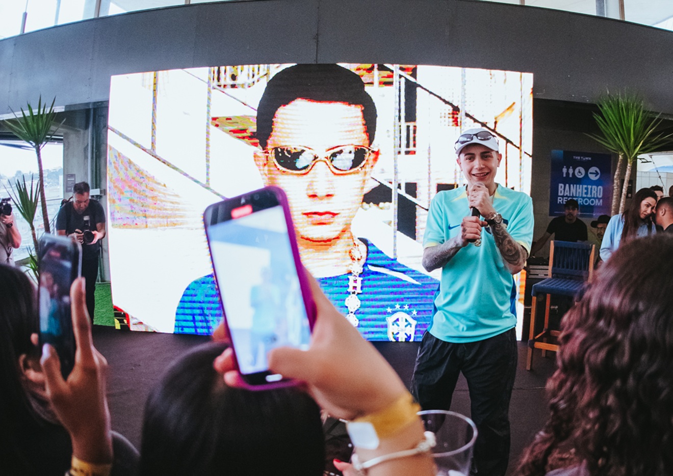 MC Hariel fez listening party de seu novo álbum na Cidade da Música