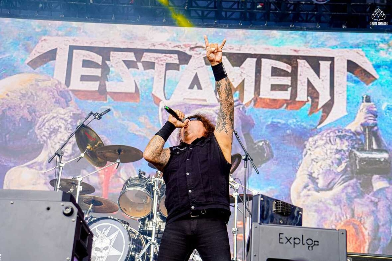 Testament fará seus shows no Brasil