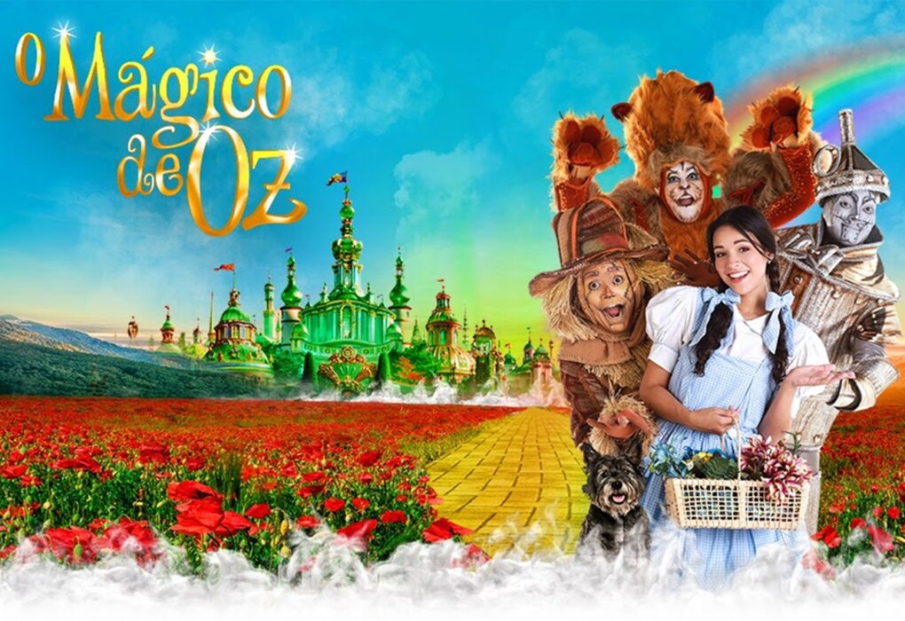 Mágico de Oz uma jornada de coragem, magia e emoção no Teatro VillaLobos, em São Paulo