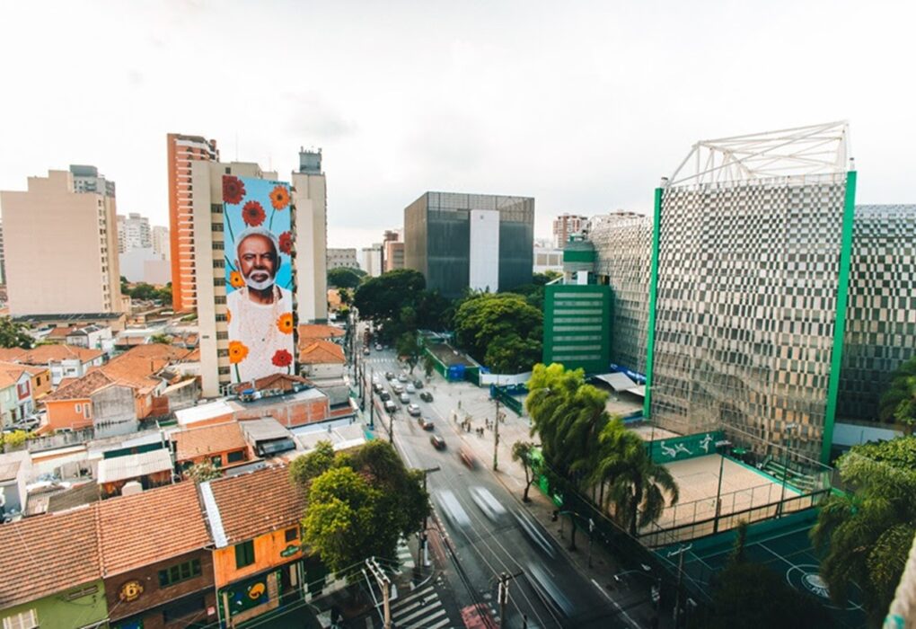 30e inaugura mural em homenagem a Gilberto Gil na zona oeste de São Paulo