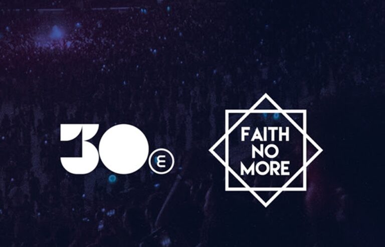 30e anuncia acordo global com o Faith No More e amplia presença internacional