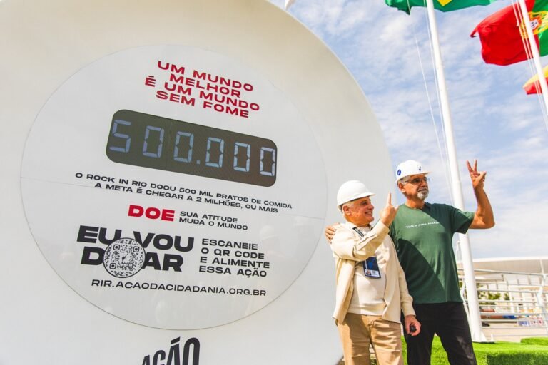 Rock in Rio divulga ações do Por Um Mundo Melhor e mobiliza público contra a fome