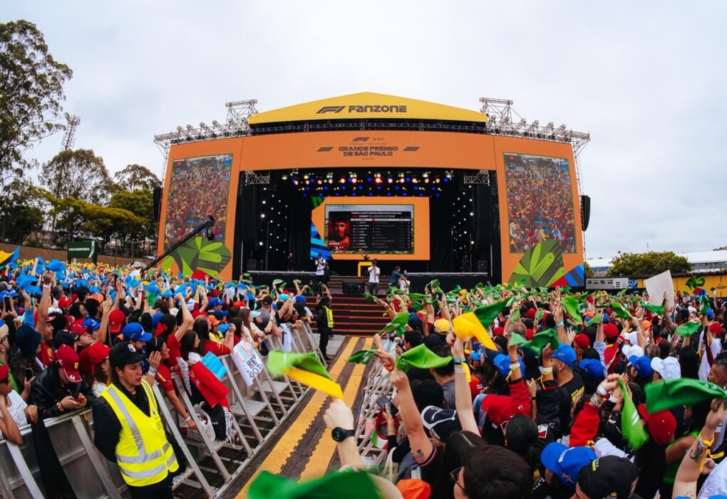 F1 Fanzone 2026 reúne João Gomes, Paralamas e experiências de Fórmula 1 em São Paulo