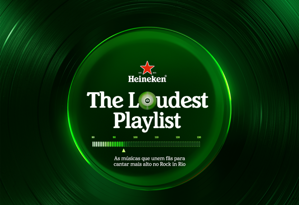 Heineken e Spotify transformam a voz dos fãs em playlist ao vivo no Rock in Rio 2026