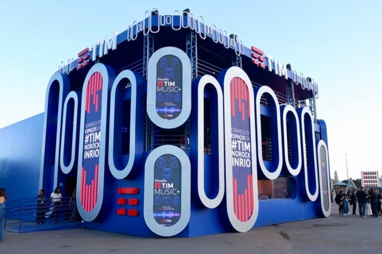 TIM aposta em música e tecnologia para intensificar experiência no Rock in Rio 2026