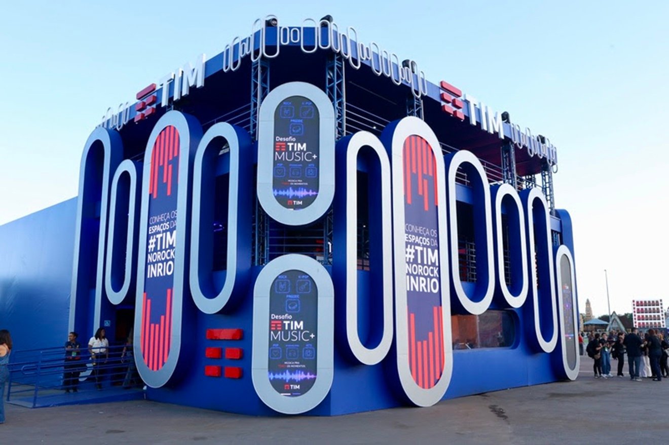 TIM aposta em música e tecnologia para intensificar experiência no Rock in Rio 2026