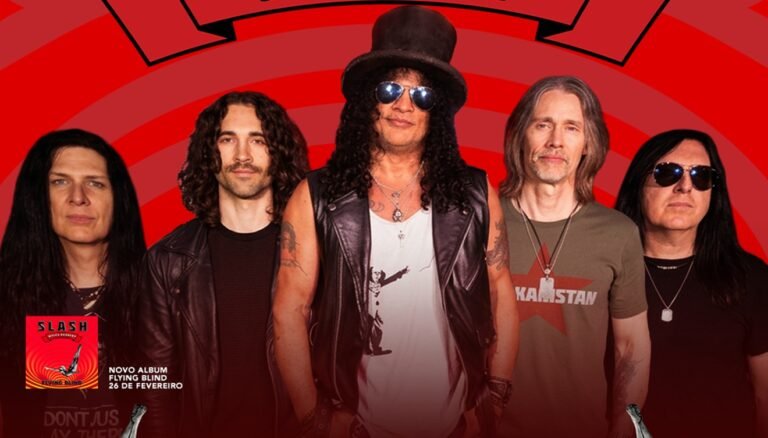 Slash e Myles Kennedy anunciam novo álbum e turnê do SMKC com quatro shows no Brasil
